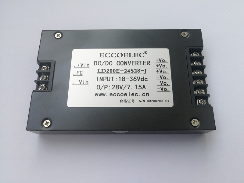 200W DCDC隔離電源模塊軍工級/LD200E-24S28-J
